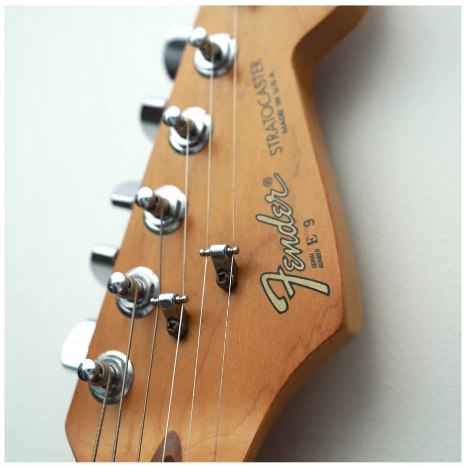 1989 Fender USA Deluxe Standard Stratocaster - Maple Fingerboard, Black | Volaris Select