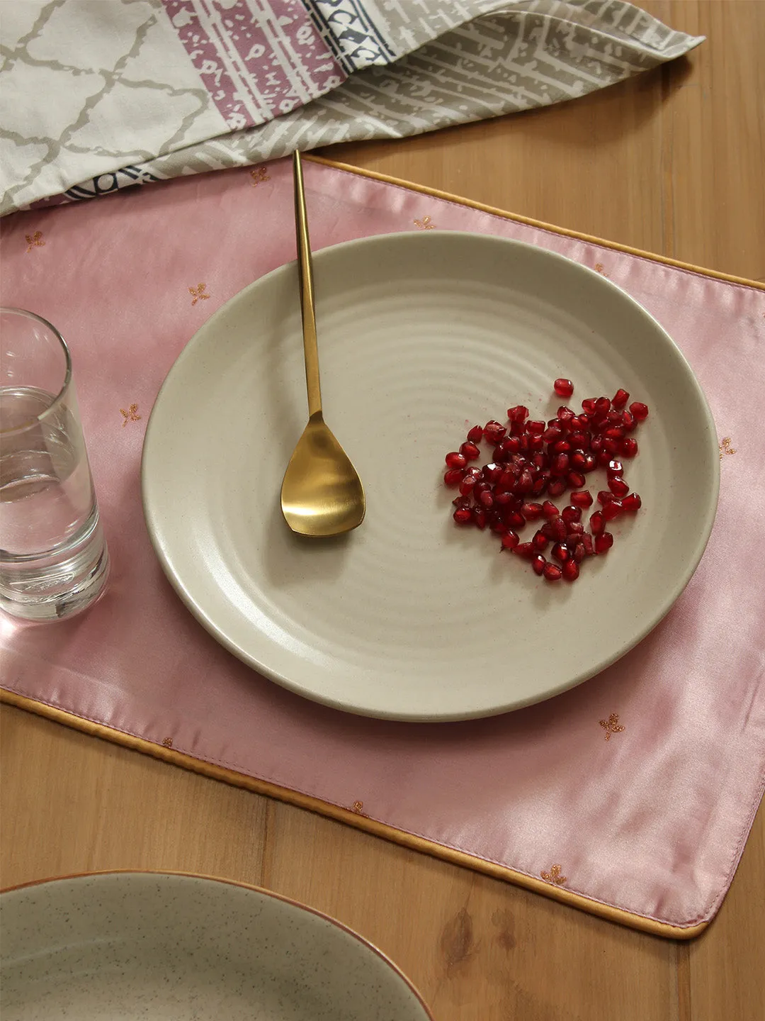 Aleb Chowk Placemat (Pink)