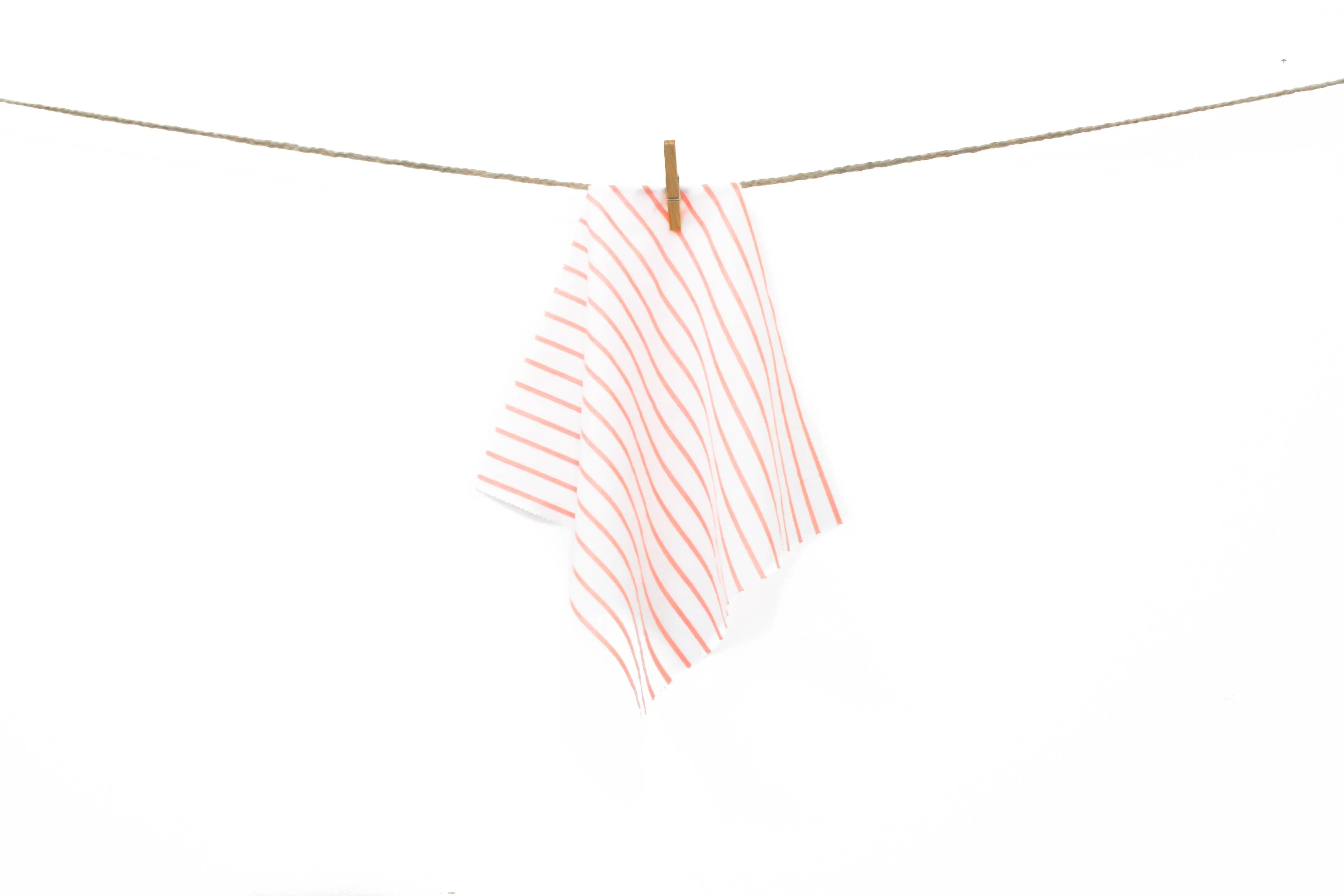 Amelie - Silk Cotton Stripe | Peach