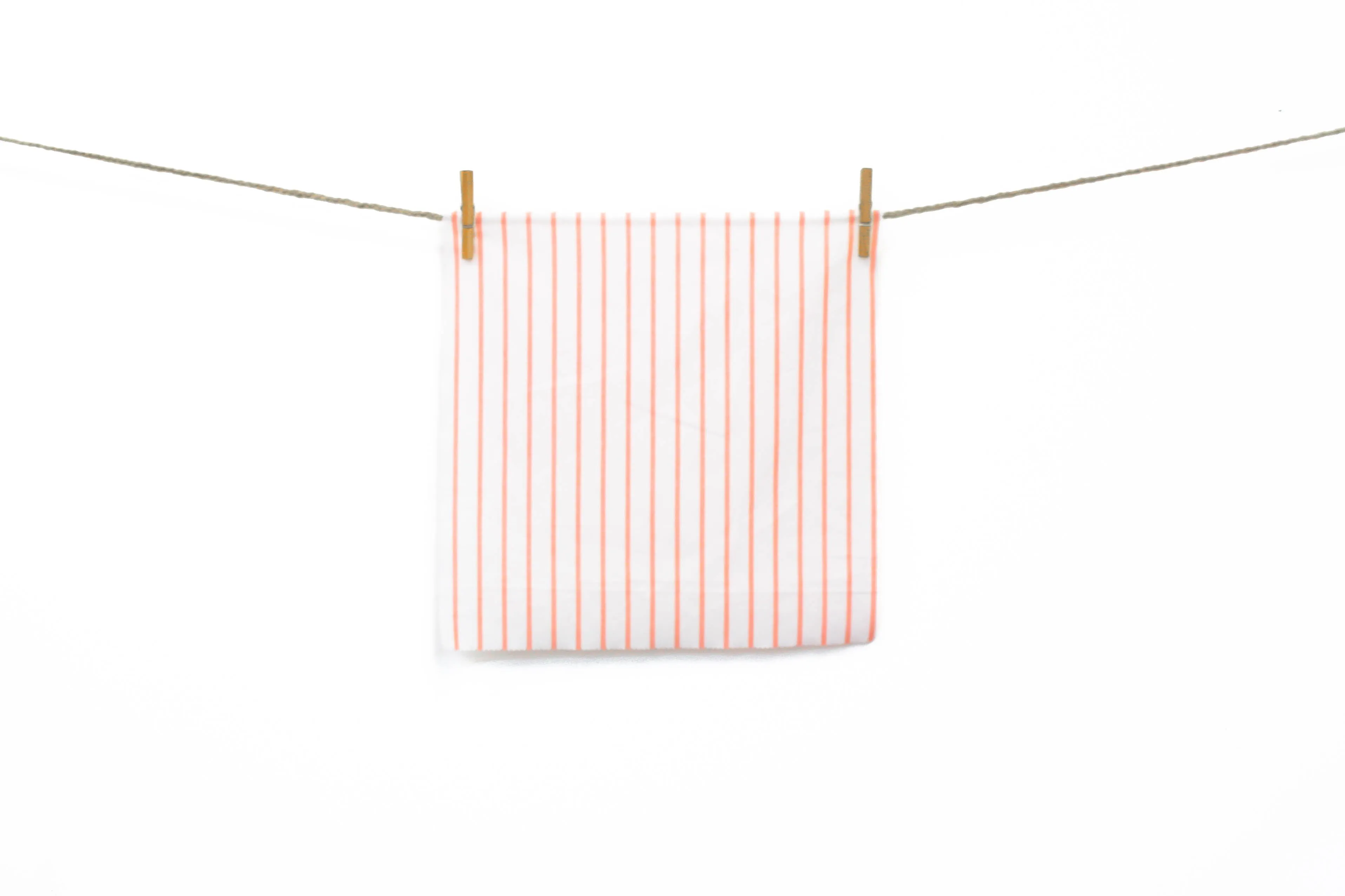 Amelie - Silk Cotton Stripe | Peach