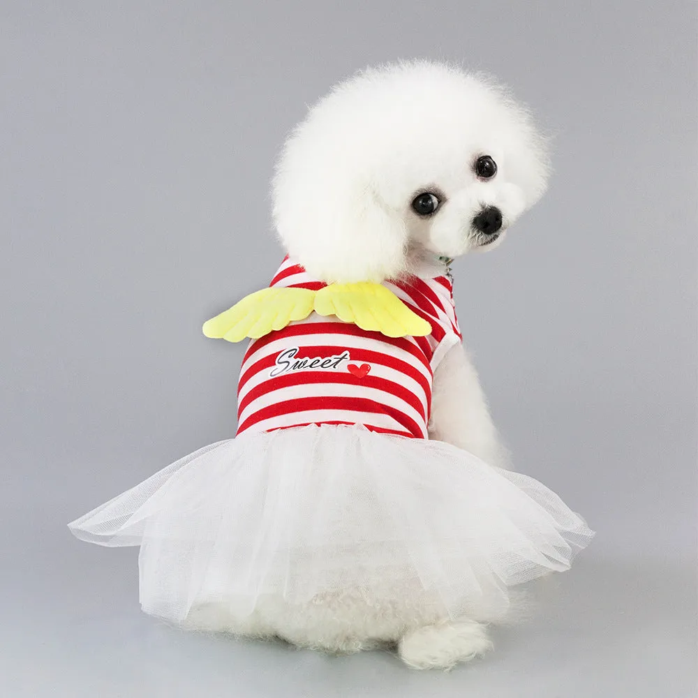 Angel Wings Small Dog Summer Pet Clothing