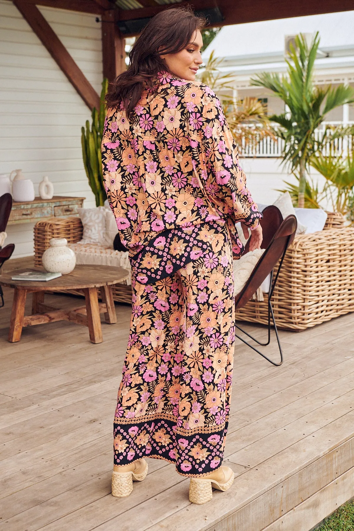 APRICOT BLOSSOM JAX PANTS