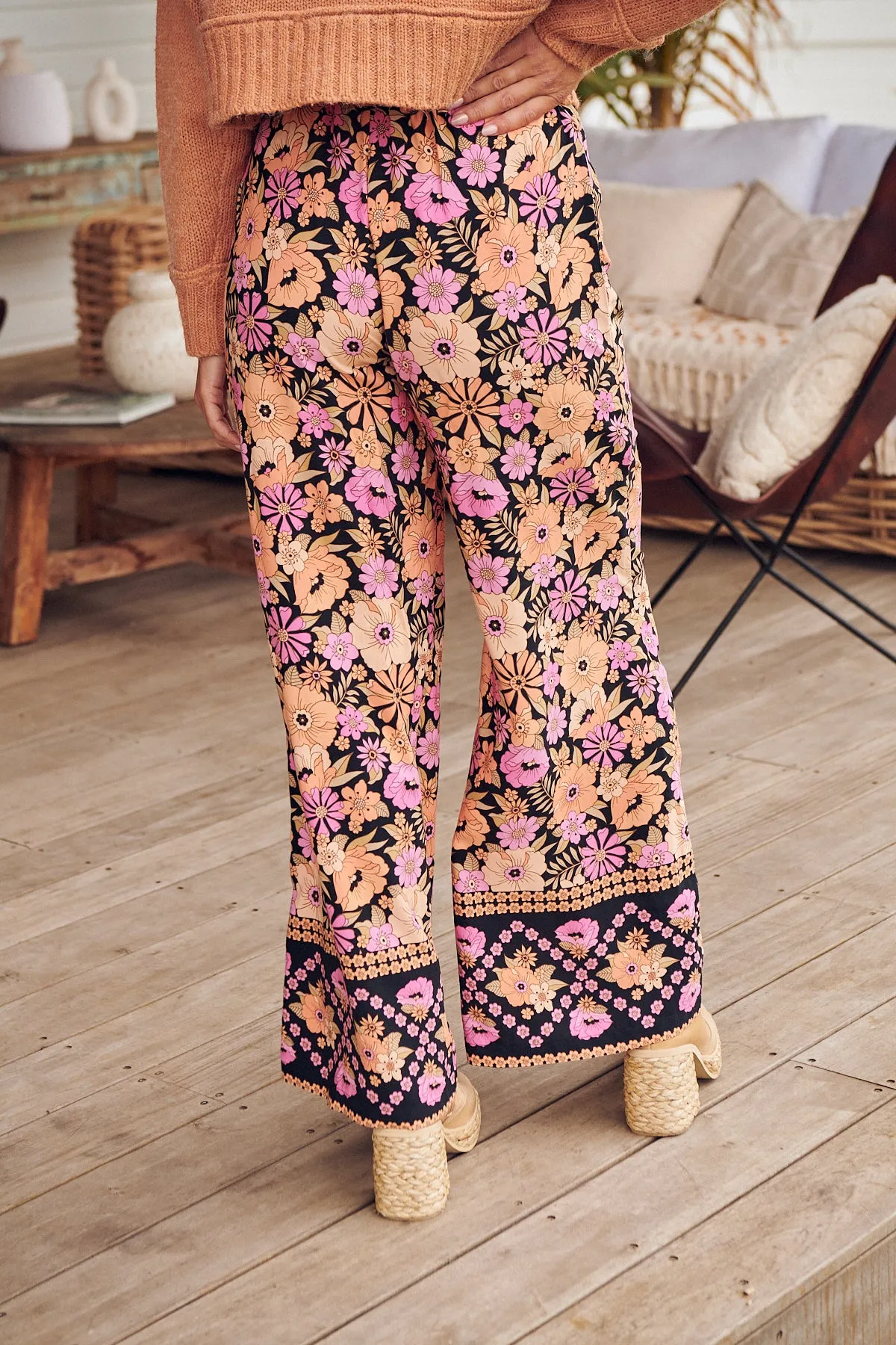 APRICOT BLOSSOM JAX PANTS