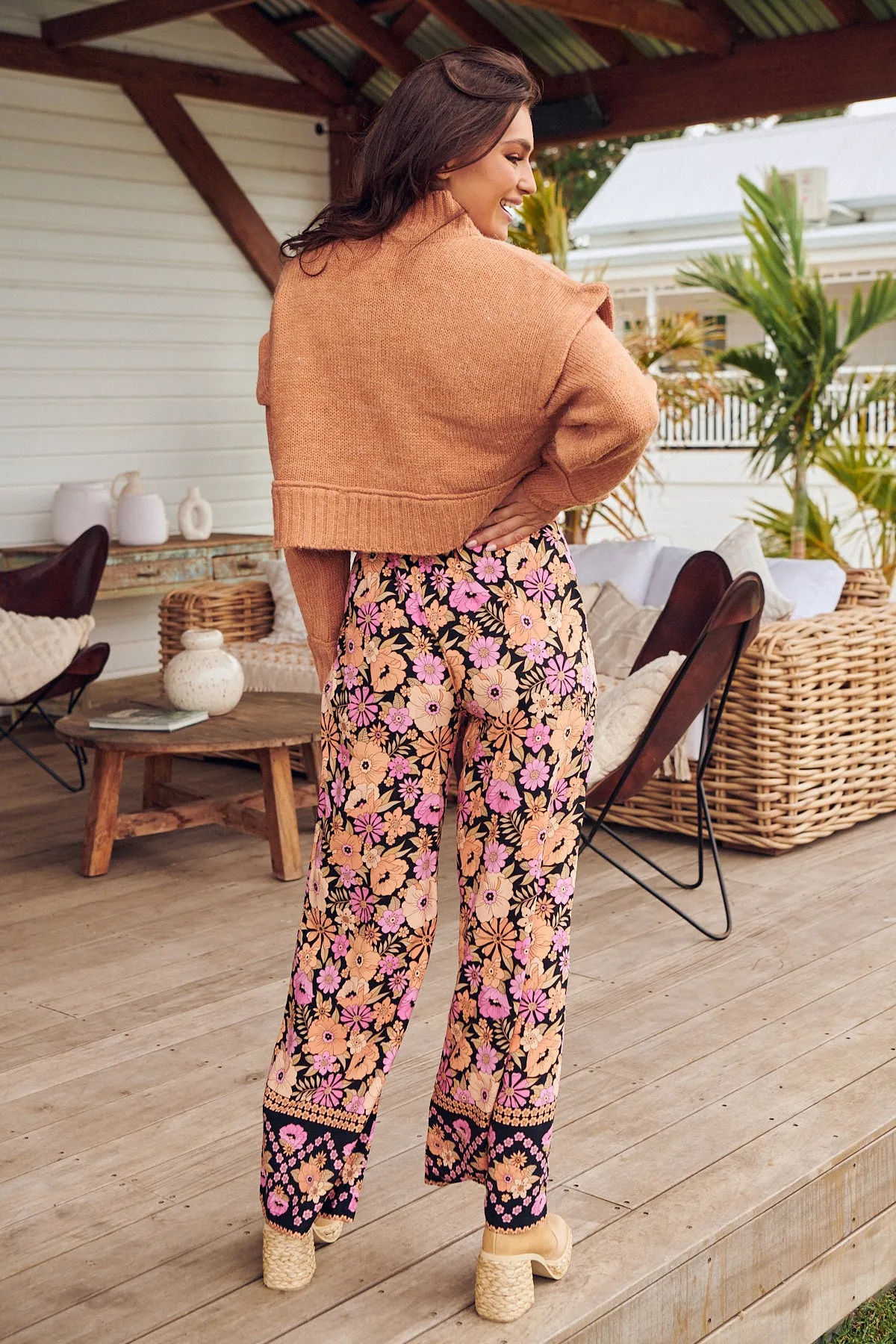 APRICOT BLOSSOM JAX PANTS