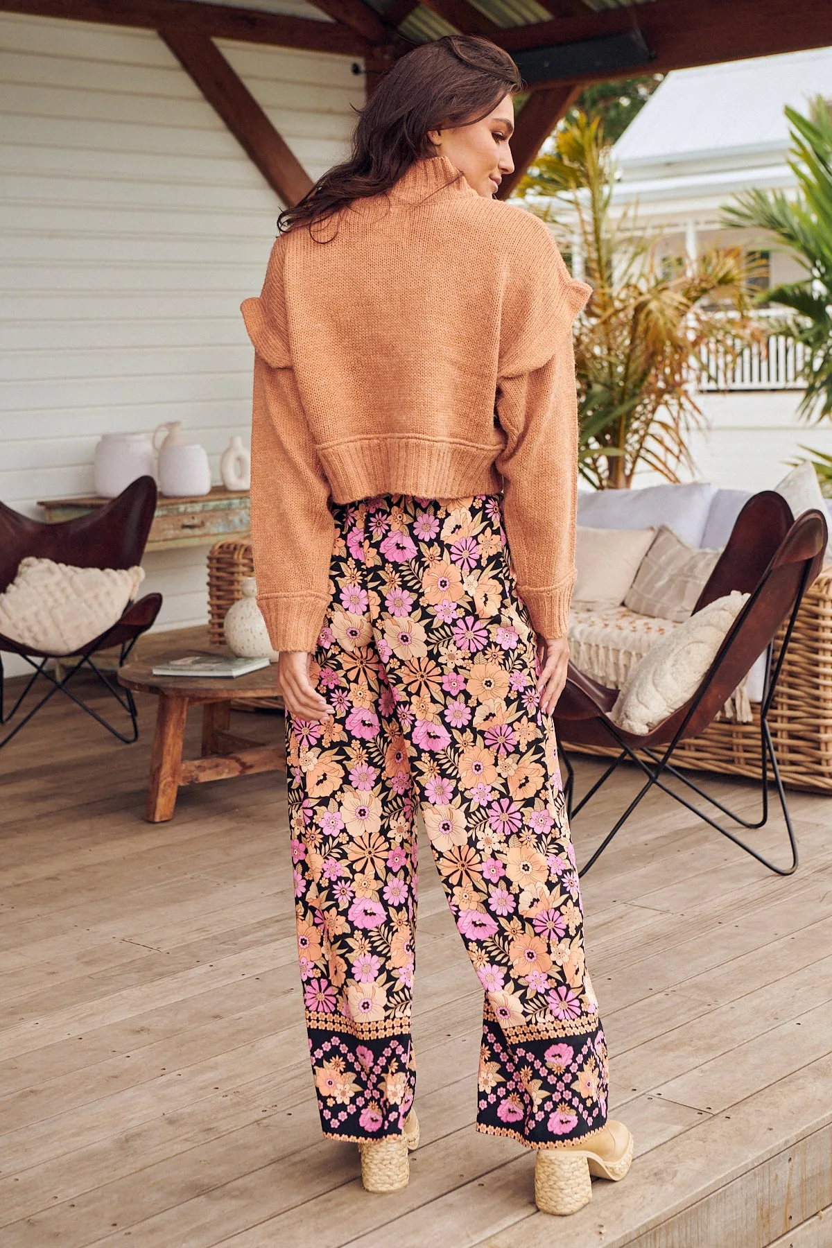 APRICOT BLOSSOM JAX PANTS