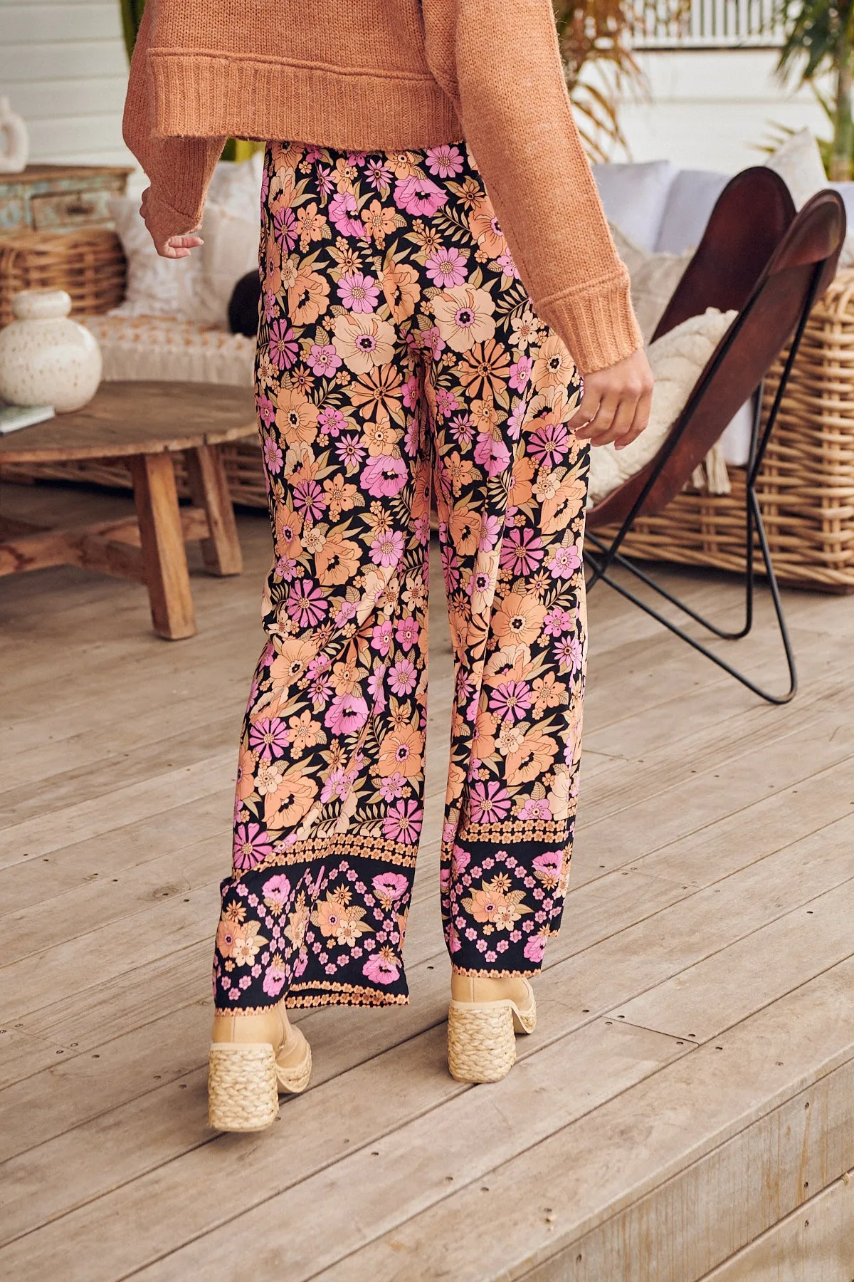 APRICOT BLOSSOM JAX PANTS