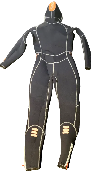 Aqua Lung Wetsuit with Hood 6.5mm High Density Ladies - Size M Pre-owned