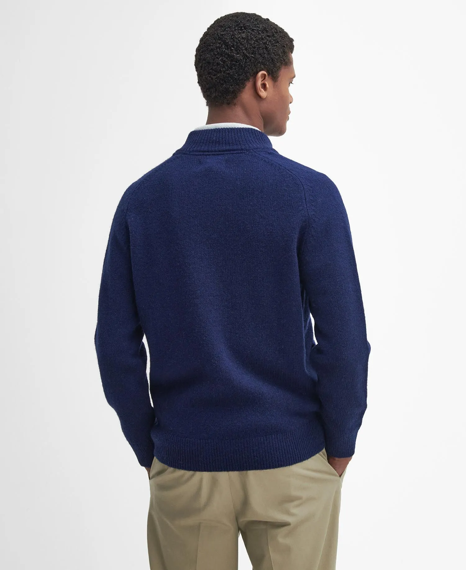 Barbour - Talder Half Zip, Navy