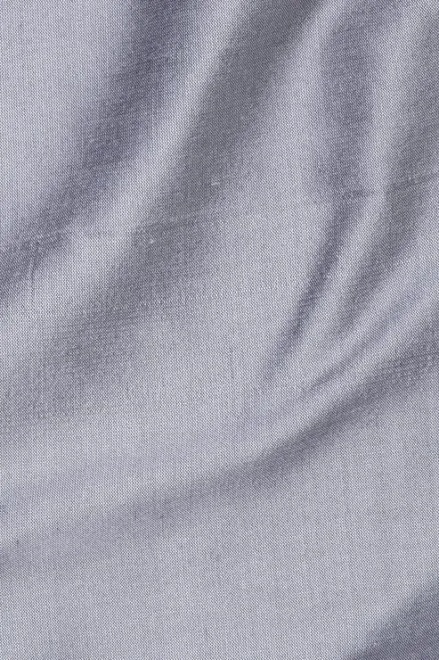 Battleship Gray Silk Shantung 54" Fabric
