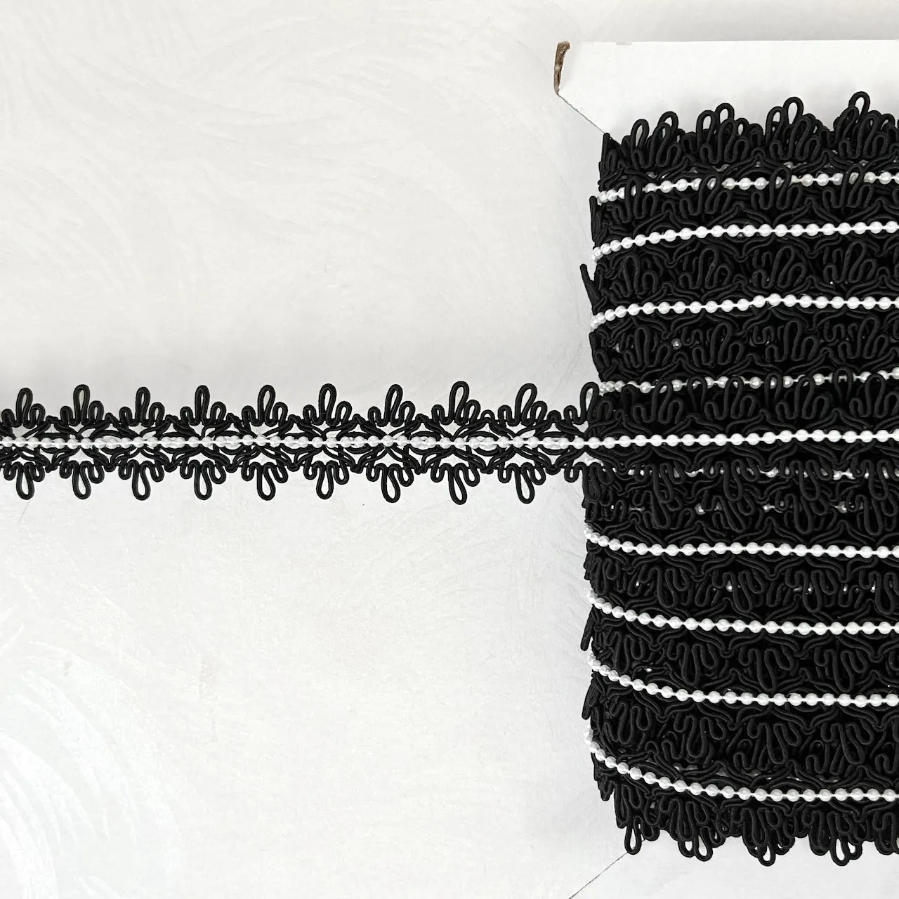 Beaded Rayon Loop Braid
