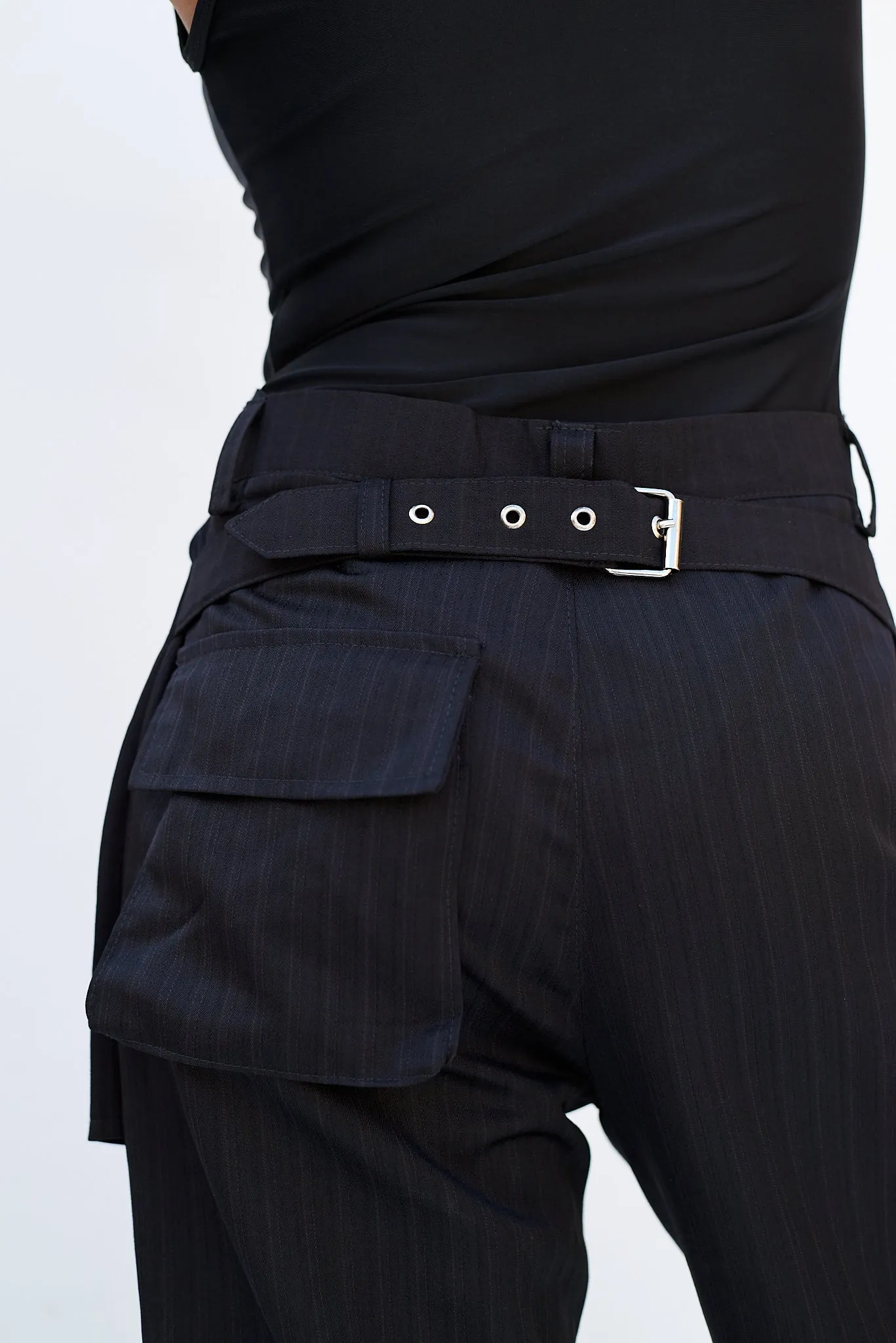 BLACK SUIT PANTS