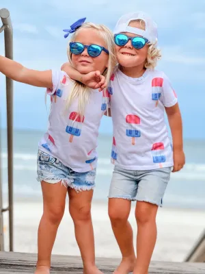 Brokedown Clothing Kid's Patriotic Popsicle Tee