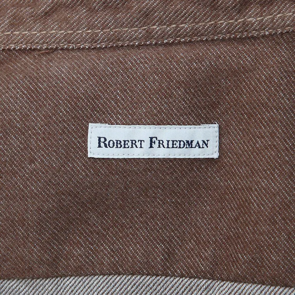 Brown Military Style Shirt