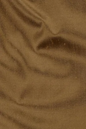 Butter Pecan Gold Silk Shantung 54" Fabric