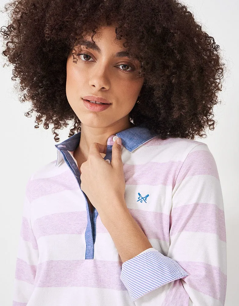 Crew Clothing Stripe Rugby Shirt