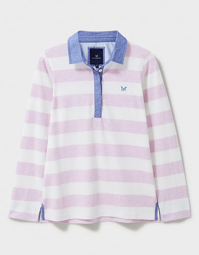 Crew Clothing Stripe Rugby Shirt