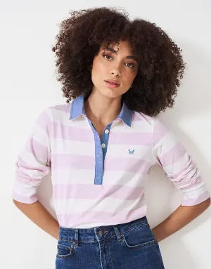 Crew Clothing Stripe Rugby Shirt