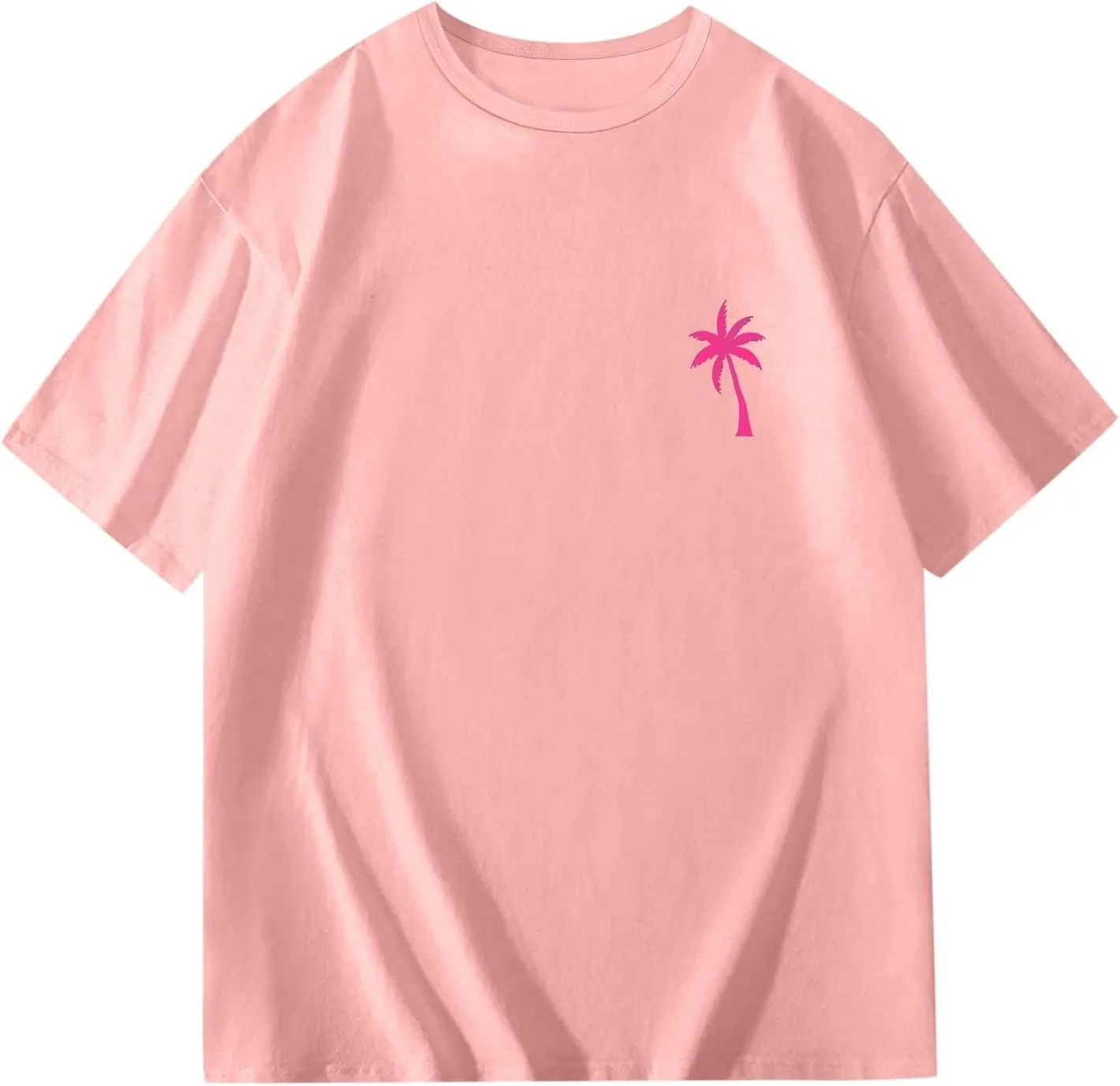 Cute Tops for Teens Summer Preppy Clothes Oversized T Shirts Fashion Loose Fit Girls Graphic Tees New Workout Tops
