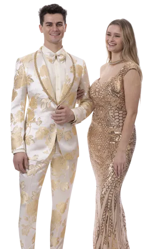 EJ Samuel Gold Suit JP121