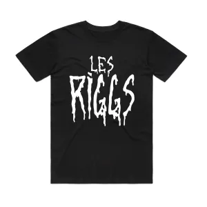 Horror / White on Black T-Shirt