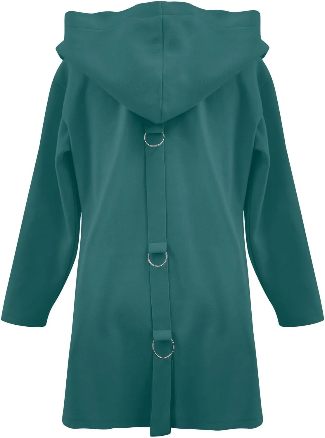 Jackets for Women Casual Single Breasted Hooded Jacket Long Sleeve Trench Coat 2024 Trendy Quilted Shackets