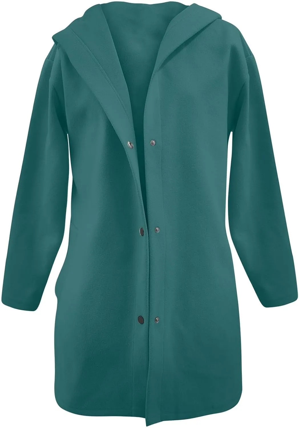 Jackets for Women Casual Single Breasted Hooded Jacket Long Sleeve Trench Coat 2024 Trendy Quilted Shackets