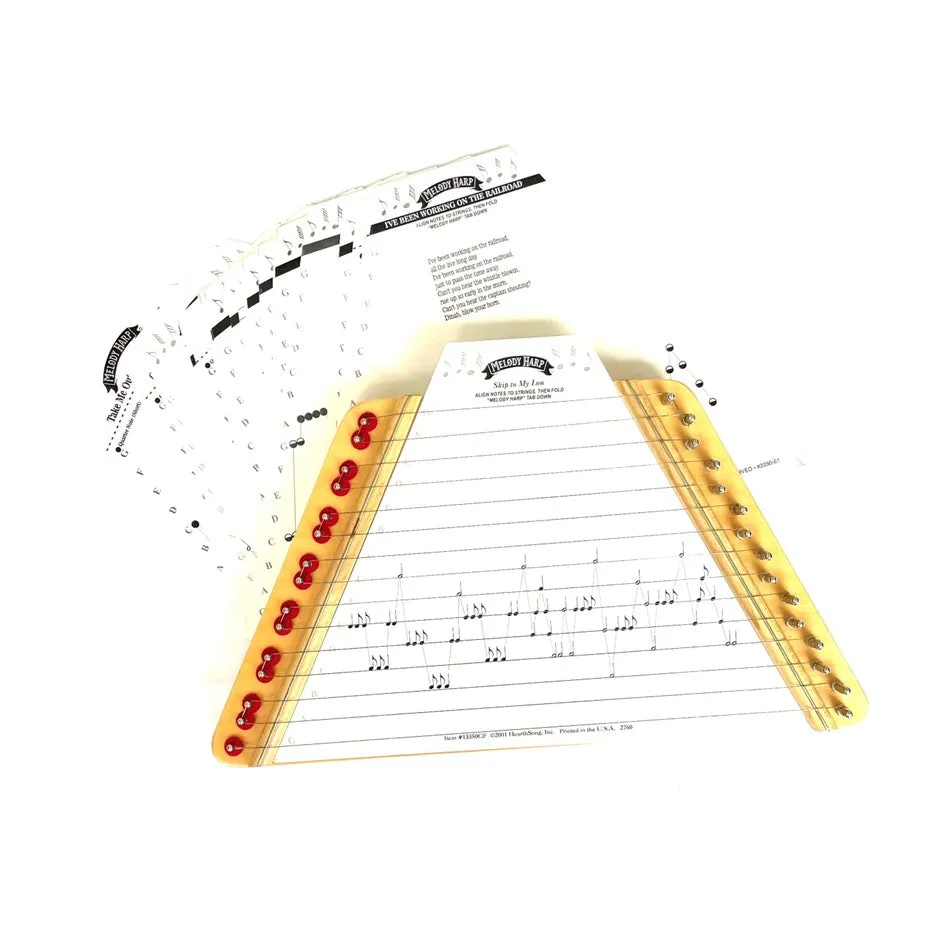 Melody Harp w/ Song Charts & Bag