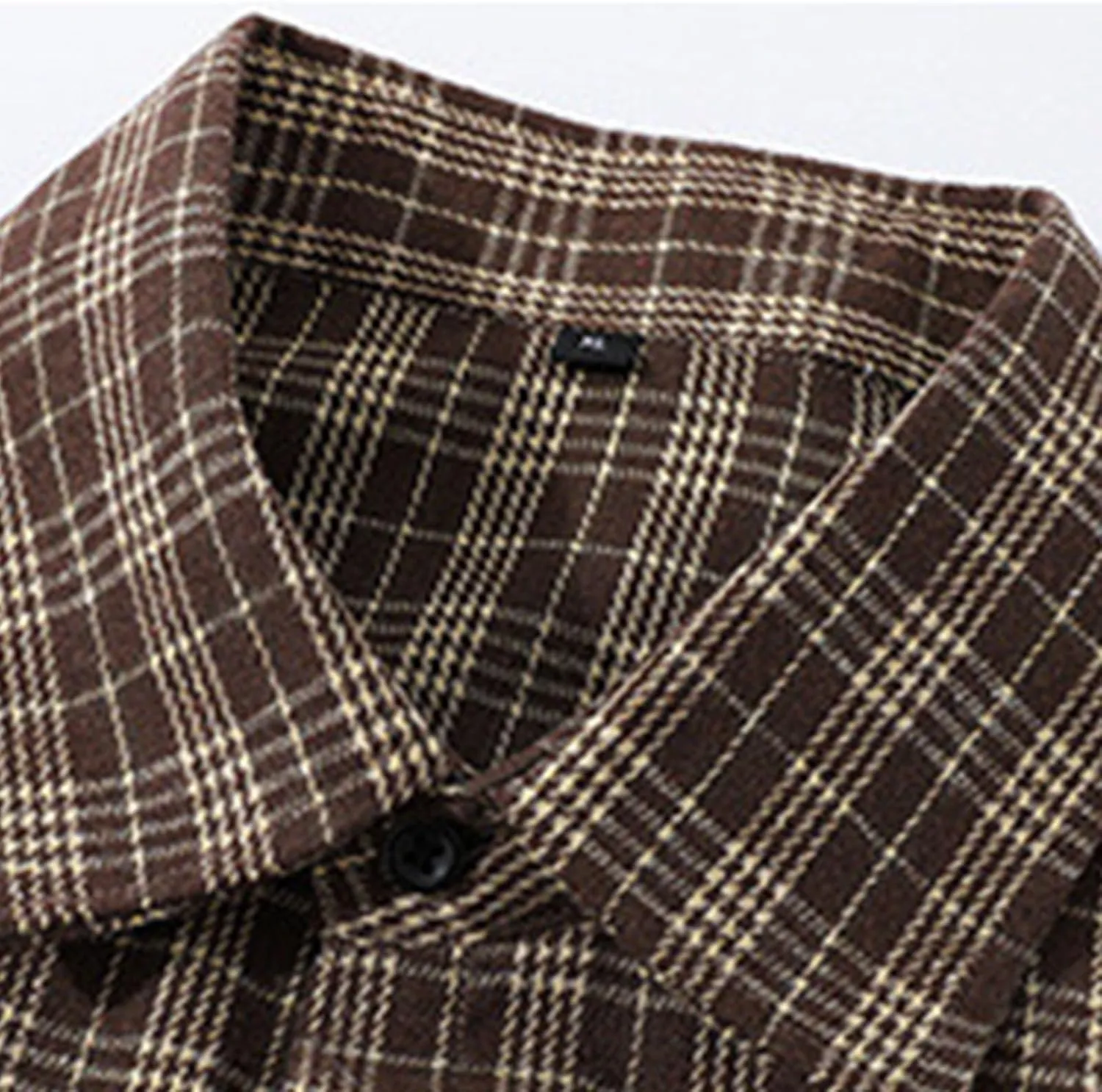Men's Short Sleeve Button Up Shirts Collared Cotton Checkered Cuban Dress Shirt Casual Vintage Summer Plaid T-Shirt