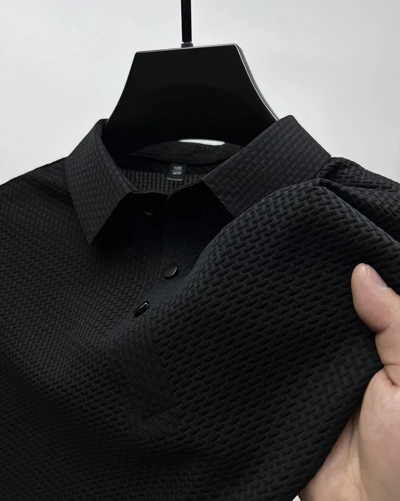 Mesh Ice Silk Short Sleeve T-shirts