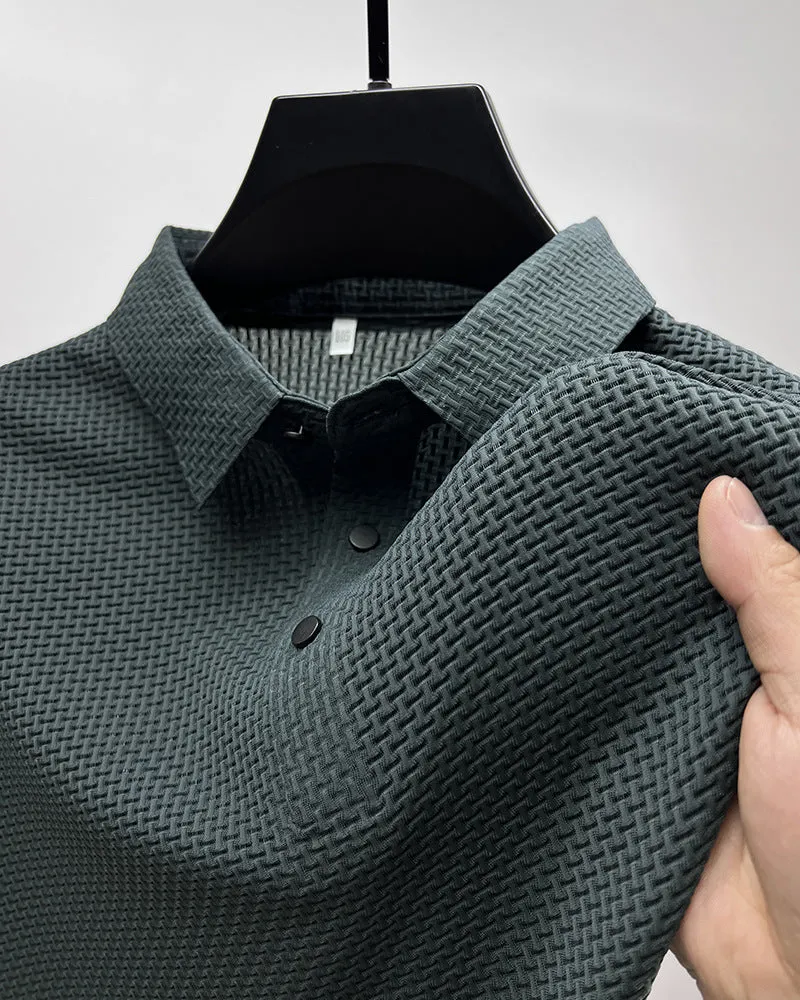 Mesh Ice Silk Short Sleeve T-shirts