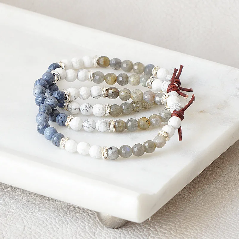 Milspo Pride Mini Bracelet - Air Force | Military Spouse Bracelet