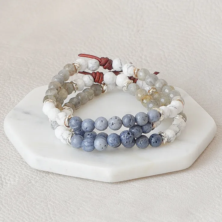 Milspo Pride Mini Bracelet - Air Force | Military Spouse Bracelet