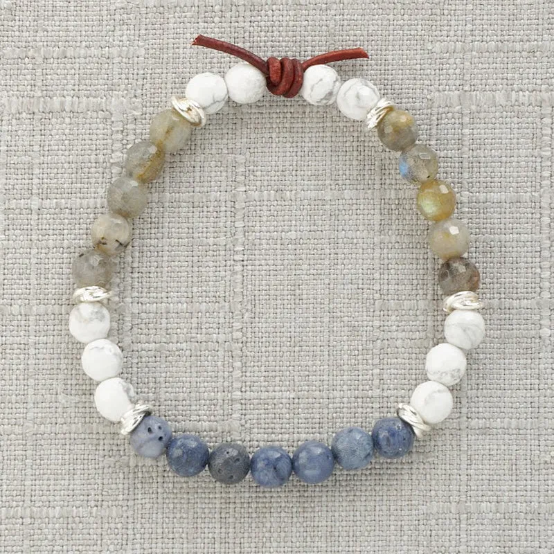 Milspo Pride Mini Bracelet - Air Force | Military Spouse Bracelet