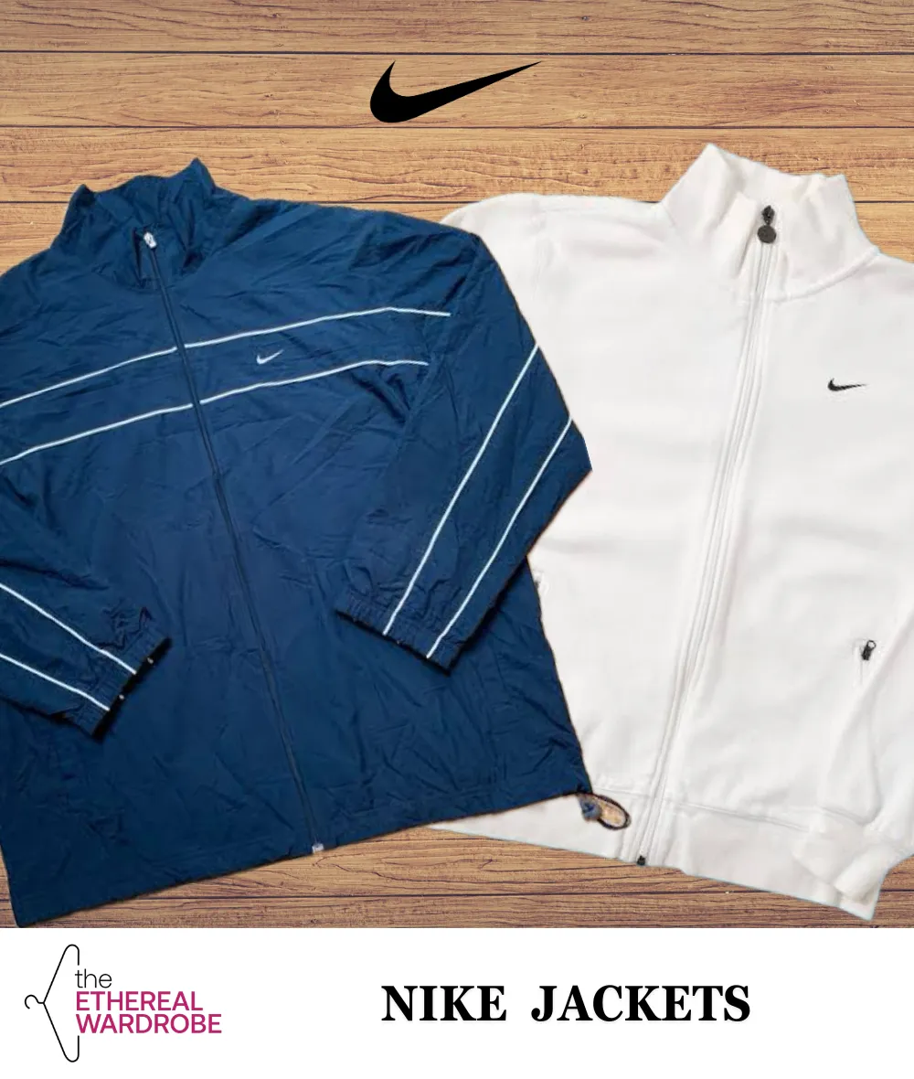 Nike Jackets 10pcs embroidered Logo including  Vintage pcs