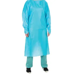 Non-Surgical Polyethylene Isolation Gown, AAMI Level 2