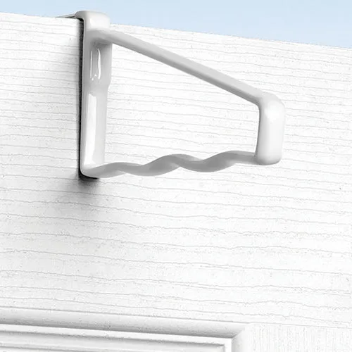 Over the Door Hanger Bar - White