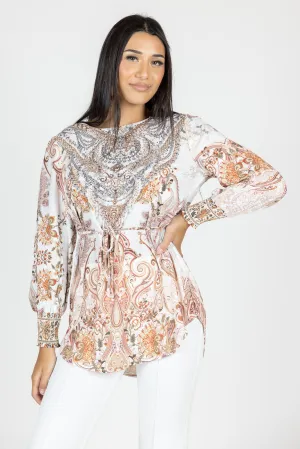 Rosalie Beaded Blouse