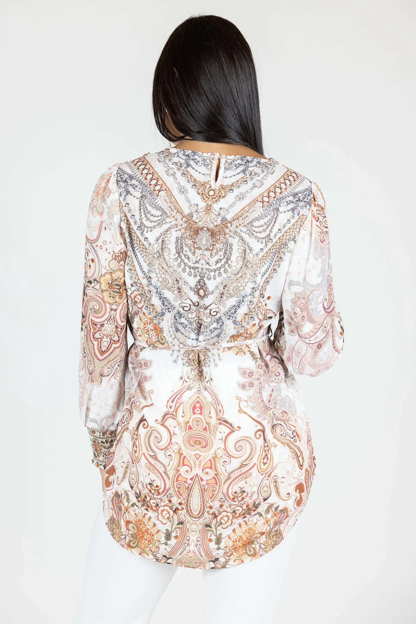 Rosalie Beaded Blouse