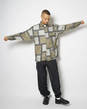 Silk Shirts Long Sleeve Patterned / K