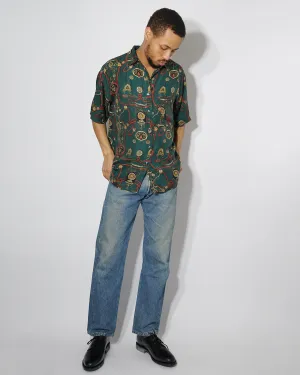 Silk shirts Short Sleeve Patterned / I