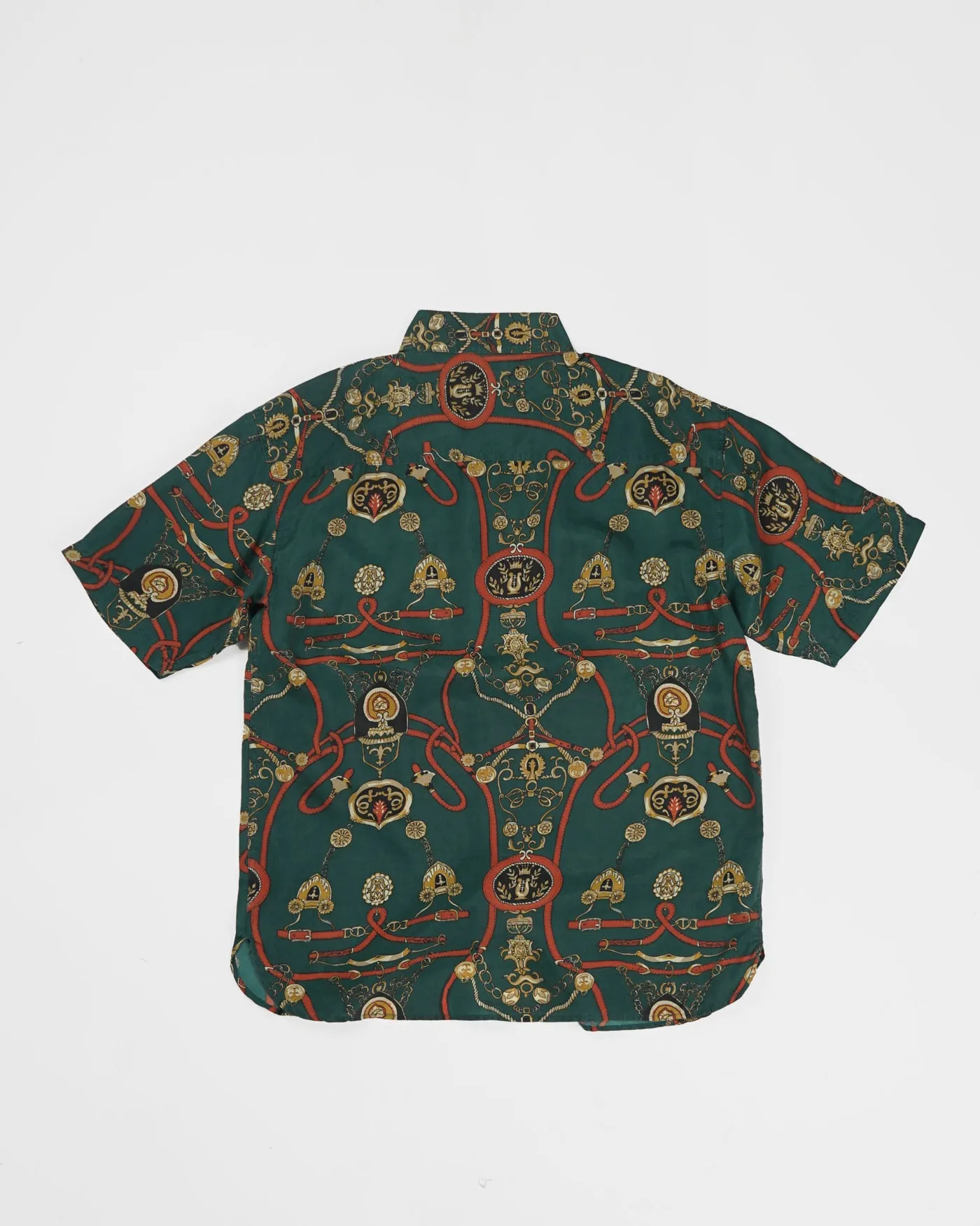 Silk shirts Short Sleeve Patterned / I