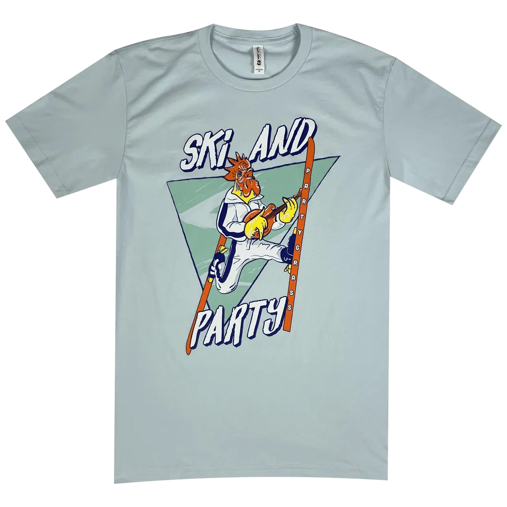 Ski & Party Blue T-Shirt