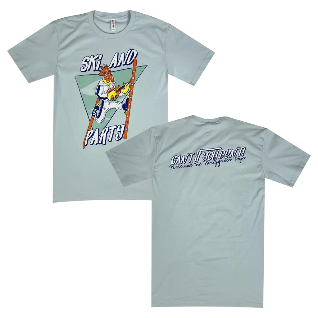 Ski & Party Blue T-Shirt