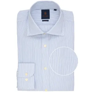 Slim Fit Sky Poplin Cotton Shirt