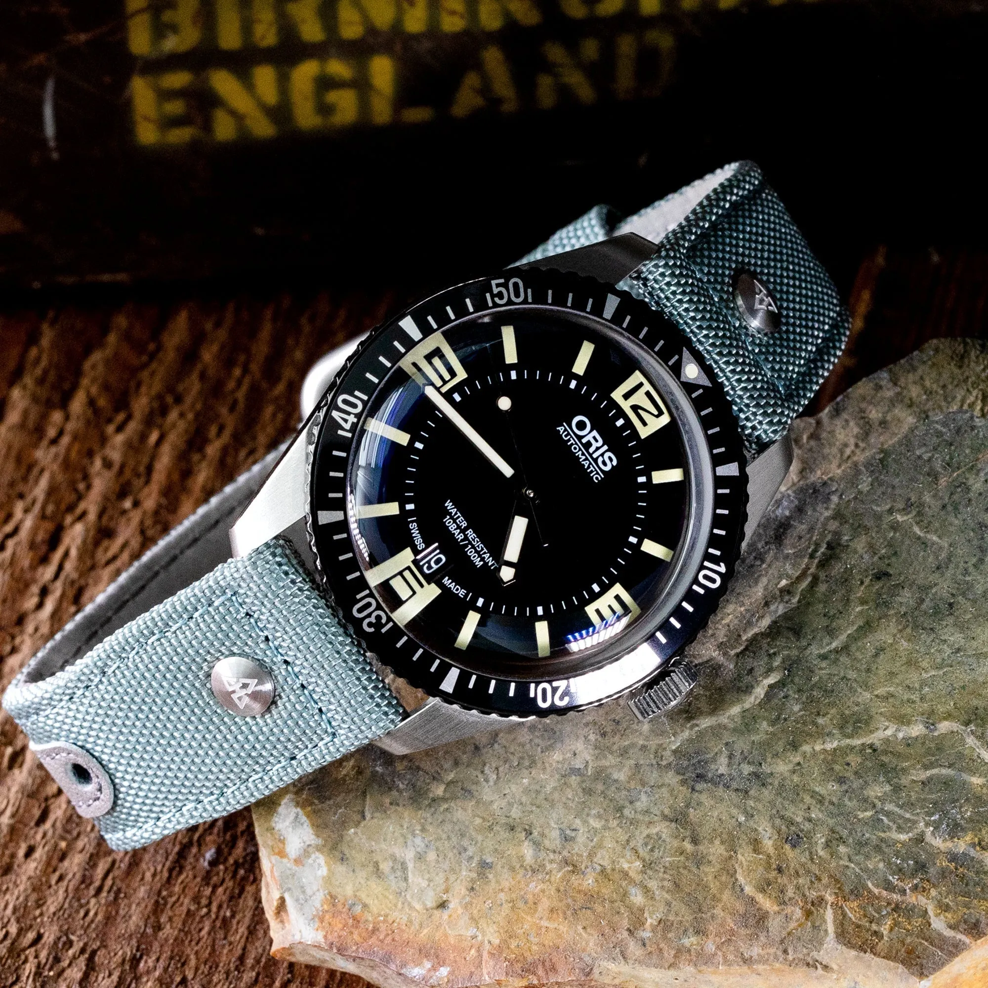 The AAF Sea Grey-637 Strap by HAVESTON Straps