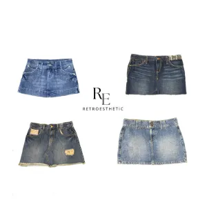 Unique Y2K Denim skirts (SR-103)