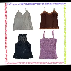 Y2k Light Beaded Mix Tops(RX-511)